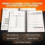 SaltWrap Daily Fitness Planner: Gym Log & Tracker