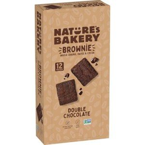 Nature’s Bakery Double Chocolate Brownie Snack Bars