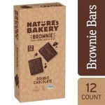 Nature’s Bakery Double Chocolate Brownie Snack Bars