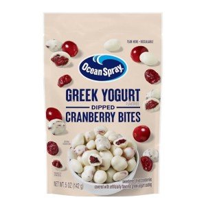 Greek Yogurt Covered Craisins - 5 Oz Pouch