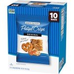 Original Pretzel Crisps Snack Bags, 10 Count