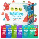 Shameless Snacks - Low Calorie Keto Gummies Variety Pack