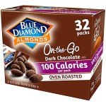 Dark Chocolate Cocoa Dusted Almonds, 100-Calorie Packs