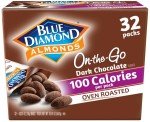 Dark Chocolate Cocoa Dusted Almonds, 100-Calorie Packs