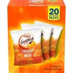 Cheddar Cheese Goldfish Crackers - 20 Snack Packs