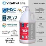 Dog Fish Oil Supplement for Healthy Skin & Coat