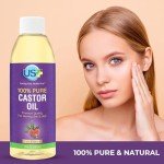 Pure Cold-Pressed Castor Oil for Skin & Hair