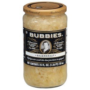 Bubbies 25 oz Sauerkraut for Healthy Weight Loss