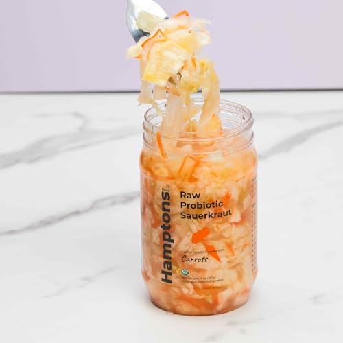 Classic Fermented Sauerkraut with Probiotics - Gluten-Free