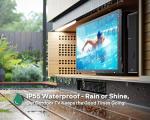 SYLVOX 32 inch Outdoor TV, Full Sun Outdoor Television 1500 Nit High Brightness, 1080P FHD Sunlight Readable Display, IP55 Weatherproof TV, Smart TVs for Outdoor Entertainment (Pool SE/2025)