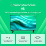 VIZIO 32-inch HD Smart TV 720p LED w/Alexa Compatibility, Google Cast Built-in, Bluetooth Headphone Capable (VHD32M-08, New)