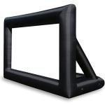 KHOMO GEAR 20 ft Outdoor Projector Screen - Supports Front and Rear Projection - Includes Inflation Fan, Tie-Downs and Storage Bag - Inflatable Projector Screen