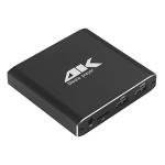 ACEMAX 4K Ultra-HD Digital Media Player for USB Drives and Micro-SD Cards HEVC/H.265 HDMI and Analog AV Automatic Playback and Looping Capability 8TB Supporting Digital Signage Player