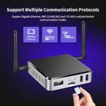 Geniatech APC390K Android 11 Smart TV Box HD 4K, HDMI Digital Signage Player, Mini PC Support 4G WiFi Bluetooth Video Player for Industrial/Commercial Advertising Menu Display, 2GB+16GB