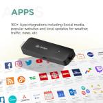 OptiSigns OptiStick Digital Signage Player - Android-Based 4K UHD HDMI Stick, Quad Core, WiFi/Ethernet, Remote Screen Management