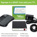 SmartSign2go Pro 4K UltraHD Digital Signage Media Player with Easy-to-Use Cloud-Based Software (2-Week Free Software Trial)