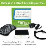 SmartSign2go Lite Digital Signage UltraHD 4k Media Player with Easy-to-Use Cloud-Based Software (Includes 2-Week Free Software Trial)