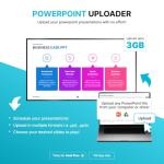 TV Digital Signage Player, Digital Signage 4k Player Kit, Auto-Post Content, Cloud-Controlled, Add Your PowerPoint Presentation, Free Plan & Mobile App, Thousands of Templates