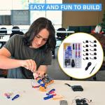 Petoi Robot Dog Bittle X (Construction) | Robotics Kit | App & Voice Control Smart Robot | Programmable Open Source Coding Robot Kit | STEM & Robotics Education for Teens, Coders, Geeks, & Students