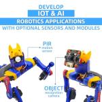 Petoi Robot Dog Bittle X (Construction) | Robotics Kit | App & Voice Control Smart Robot | Programmable Open Source Coding Robot Kit | STEM & Robotics Education for Teens, Coders, Geeks, & Students