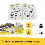 Engino Mini ERP 2.0, Build & Program 8 Working Robots with Bluetooth, STEM Coding Kit for Kids Ages 9+ with Free Software, Building Toys, Coding for Kids, Gifts for Boys & Girls