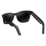 GAKLIVN 4K Camera Glasses, AI Smart Glasses with Real-Time Translation & Object Recognition,32GB Storage, Max 10Hrs Playtime | 2 Lens Set（Transparent&Black for Outdoor,Work,Travel, Business - Black