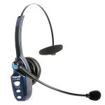 BlueParrott B250-XTS Mono Bluetooth Wireless Headphones 91% Noise Canceling Over Head Trucker Headset with Mic, Lightweight Design with Adjustable Headband, 20 hrs. Talk Time, Blue