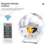 3D Hologram Fan, Magikeration 4.72 Inch 3D Holographic Fan Projector with Cover Picture Spinner for Halloween,Christmas,Thanksgiving,Easter,Parties (12cm, 4GB)