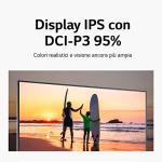 LG 27UP650K-W 27' UltraFine(TM) UHD 4K IPS Monitor