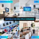 2700+ Miles TV Antenna Indoor, 2025 Strongest Digital Antenna for Local Channels with Amplifier Signal Booster, HD Antenna for Smart TV and All Old TV's Supports 8k/4k/1080p—38ft Coaxial Cable