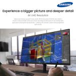 Samsung Monitor 4K(3840x2160) 27 Inch - USB C - 1 Billion Colors with HDR10 - Intelligent Eye Care - Height Adjustable Stand - w/HDMI Cable