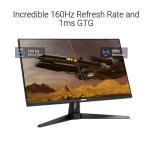 ASUS TUF Gaming 27” 4K HDR Monitor (VG27UQ1A) – 160Hz, 1ms, Extreme Low Motion Blur Sync, NVIDIA G-SYNC Compatible, AMD FreeSync Premium, 95% DCI-P3, DisplayWidget, 3 yr Warranty