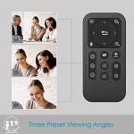 Angetube 4K AI Webcam: AI-Tracking Web Camera Dual AI Noise-Cancelling Microphones - HDR-Enabled, USB 3.0, Remote Control, Sony_Sensor, Adjutable Field of View, Work with Teams, Zoom, Webex