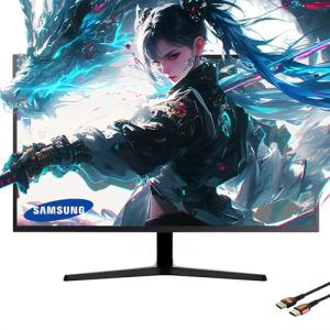 Samsung 32" ViewFinity 4K UHD (3840x2160) Computer Monitor, Eye Saver, AMD FreeSync for Gaming, HDMI, VA Panel, Display Port, Flicker Free Mode, Black