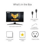 ASUS TUF Gaming 27” 4K HDR Monitor (VG27UQ1A) – 160Hz, 1ms, Extreme Low Motion Blur Sync, NVIDIA G-SYNC Compatible, AMD FreeSync Premium, 95% DCI-P3, DisplayWidget, 3 yr Warranty