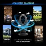 2025 TV Antenna for Smart TV and Old TV, 2200+ Miles Range HD Digital TV Antenna Indoor with 360° Signal Strongest Booster, Supports Local Channels 1080P 4K Reception for Home, RV, Camping (32ft)