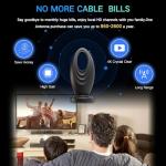 2025 TV Antenna for Smart TV and Old TV, 2200+ Miles Range HD Digital TV Antenna Indoor with 360° Signal Strongest Booster, Supports Local Channels 1080P 4K Reception for Home, RV, Camping (32ft)