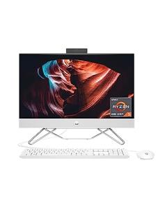 HP All-in-One PC, 23.8" FHD Micro-Edge Touchscreen Display, AMD Ryzen 5 processor, AMD Radeon Graphics, 12 GB RAM, 512 GB SSD, Windows 11 Home, Wi-Fi (24-cb1142)