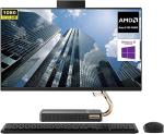Lenovo Ideacentre A540 All-in-One, 23.8" FHD Desktop, AMD Ryzen 5 Pro 4650GE, 32GB RAM 2TB PCIe SSD, Webcam, Wi-Fi, Wireless Keyboard & Mouse, Windows 10 Pro, Black