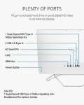 HP All-in-One Desktop Computer, 27" Touchscreen FHD, Octa-Core AMD Ryzen 7 5700U (Beat i7-1165G7), 64GB DDR4 RAM, 4TB SSD, WiFi, Bluetooth, KB & Mouse, Windows 11 Pro, BROAG 64GB Flash Stylus