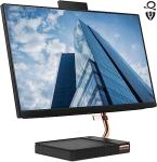 Lenovo Ideacentre A540 All-in-One, 23.8" FHD Desktop, AMD Ryzen 5 Pro 4650GE, 32GB RAM 2TB PCIe SSD, Webcam, Wi-Fi, Wireless Keyboard & Mouse, Windows 10 Pro, Black