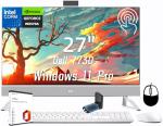 Dell Inspiron 7730 All in One Desktop PC, 27" Touch Screen, Core 7-150U, 64 GB RAM, 1 TB SSD, NVIDIA GeForce MX570A, with Office Pro Lifetime License, Win 11 Pro, KB & Mouse Set, Headphone Stand
