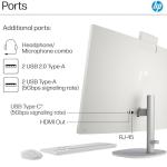 HP 27-inch All-in-One Desktop PC - Intel 12-Cores Ultra 7-155U • 64GB DDR5 RAM, 2TB SSD • FHD Touchscreen Display • Intel UHD Graphics • Windows 11 Pro • Wireless KB & Mouse • Wi-Fi 6 • HDMI