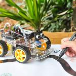 OSOYOO Robot Car Starter Kit for Arduino | STEM Remote Controlled App Educational Motorized Robotics for Building Programming Learning How to Code | IOT Mechanical DIY Coding for Teens Adults