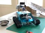Yahboom AI Robot Kit Tank Chassis for Raspberry Pi 4B Camera Starter Kit Python Programmable Electronic Science Project DIY Smart Car Robotics for 16+ (Without Pi 4B)