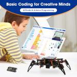 Programmable Bionic Spider Robot Kit for Kids