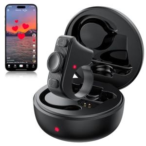MILOUZ Bluetooth Remote Scrolling Ring for TikTok