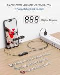 Smartphone Auto Clicker: 117 Speeds, Silent Mode
