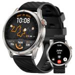 KOSPET Magic R10 Smart Watch for Men Women with GPS, 50-Day Battery Life, 1.43" AMOLED, 5ATM Waterproof Fitness Watch with Heart Rate/Sleep Tracker, Voice Assistants (Silver)