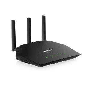 NETGEAR 4-Stream WiFi 6 Router (R6700AXS) – with 1-Year Armor Internet Security - AX1800 Wireless Speed (Up to 1.8 Gbps) | Coverage up to 1,500 sq. ft., 20+ Devices